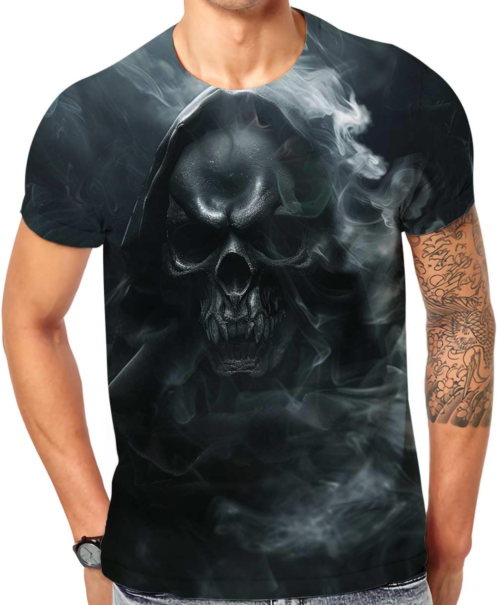 PengzitouGraphic T Shirt for Men-Novelty Short Sleeve Tees