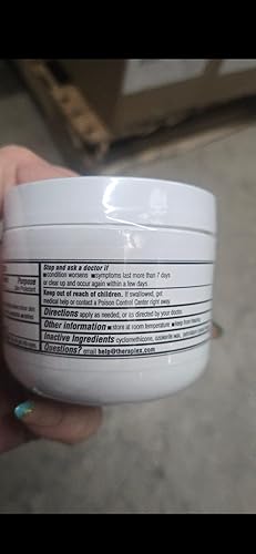 Miniatura 4 de Theraplex Crema de eccema para tratamiento de eccema 3 oz Crema antipicazón que cumple con la TSA con avena coloidal, calmante para pieles