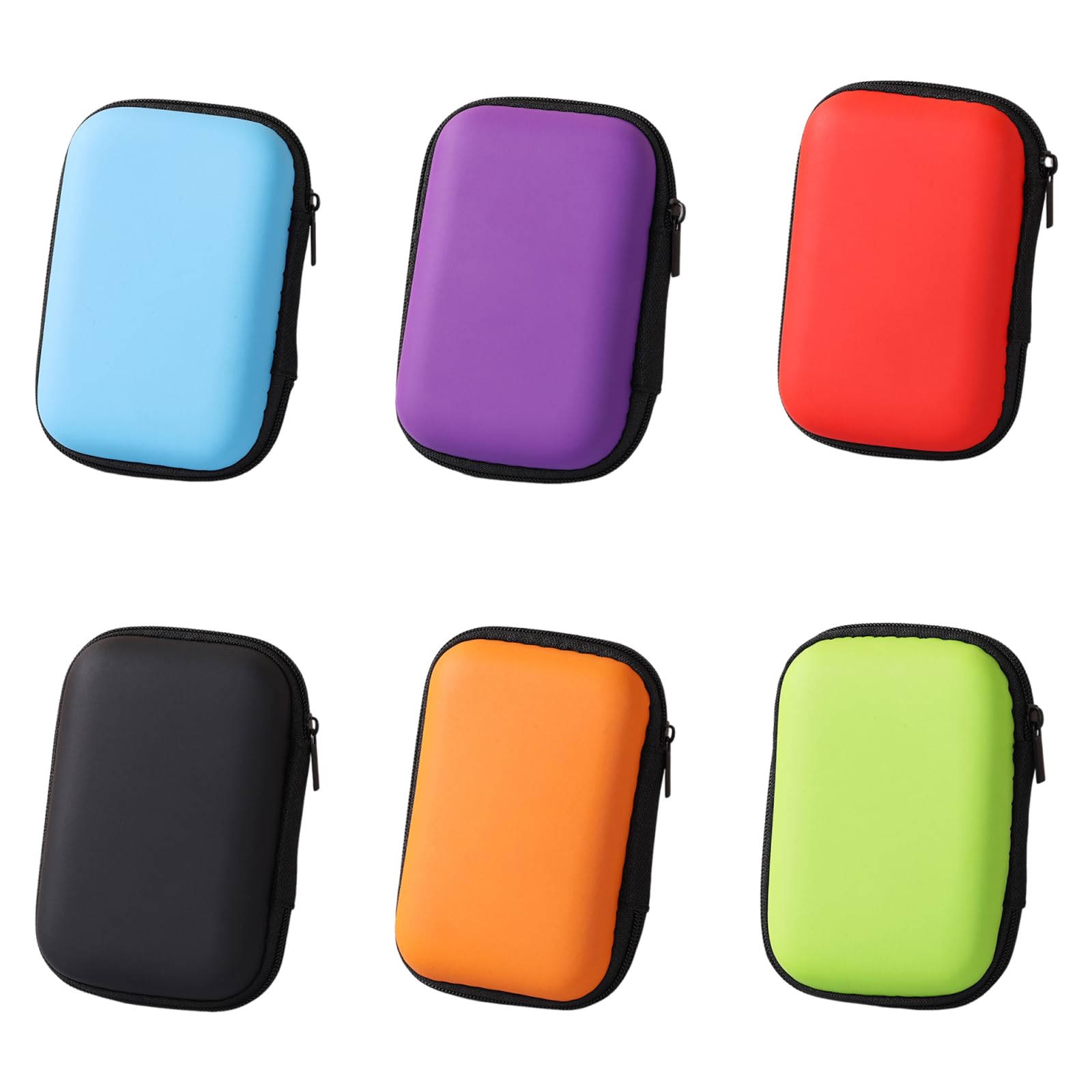 FILOEEX 6Pcs Playing Cards Case for UNO,Portable Card Holder,Waterproof Playing Card Holder,Card Game Storage Box Compatible UNO Card on The Outdoor Gaming or Camping