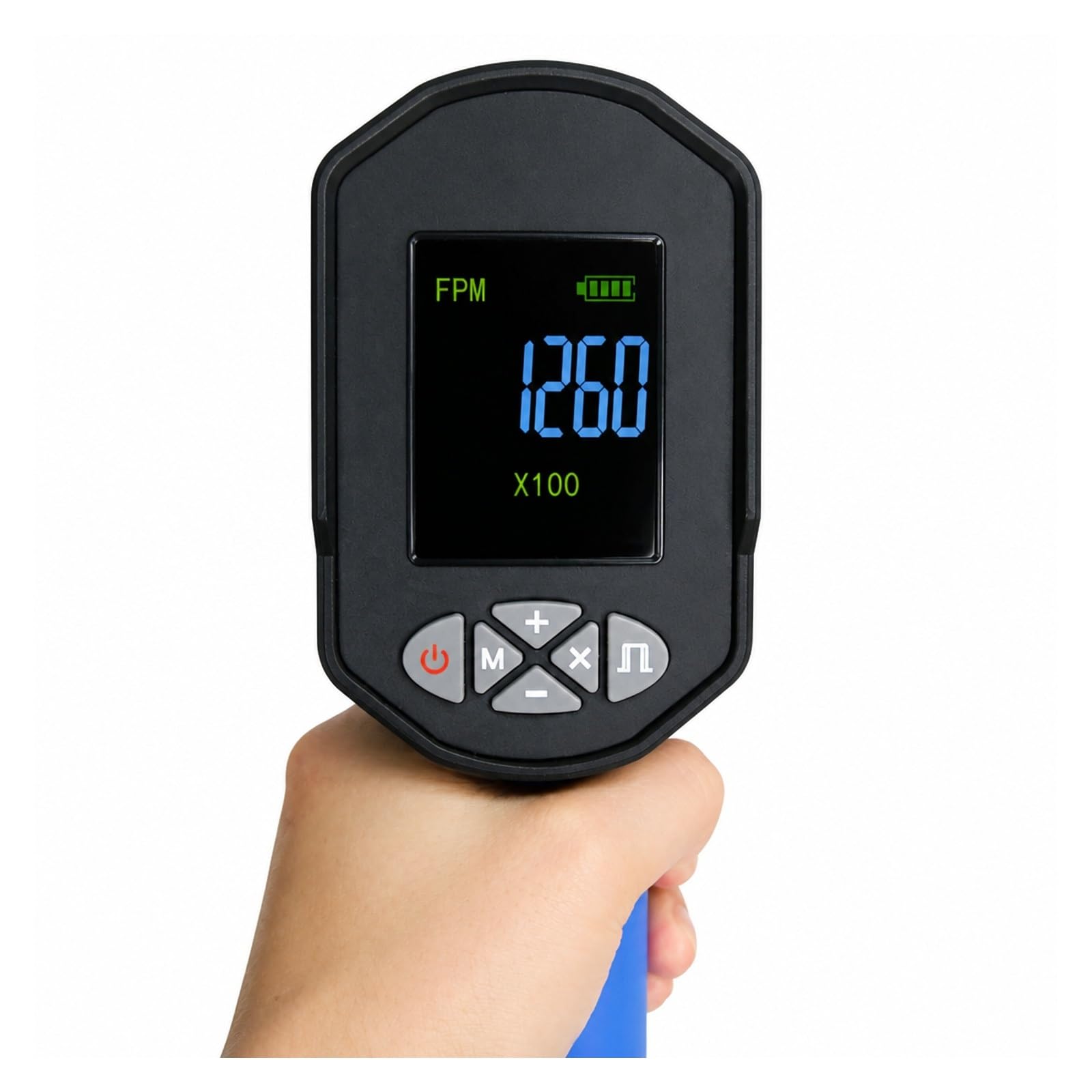 Estroboscopio Digital, Tacómetro Estroboscopio LED 60-100K FPM 1500LUX