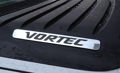 Miniatura 5 de 2 emblemas OEM Vortec para Silverado GM Truck 6.0 Litro 1500 2500Hd Insignia cromada