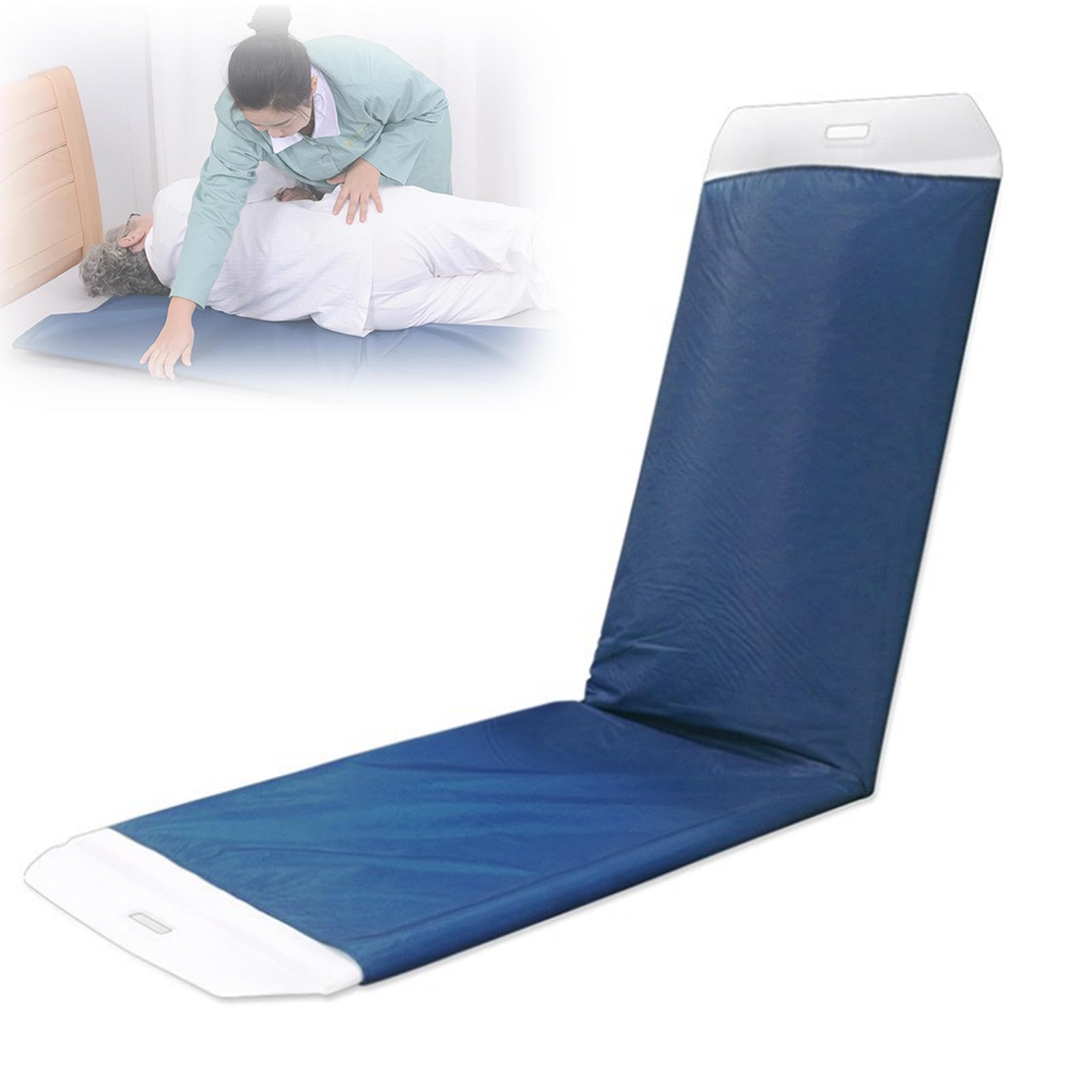 Rollbrett für Den Patiententransfer, Transferbrett-Trage für Den Transfer des Patienten Vom Bett Zum Bett oder Zum Operationstisch, Leicht zu Tragen, Faltbar (172 X 48 cm)