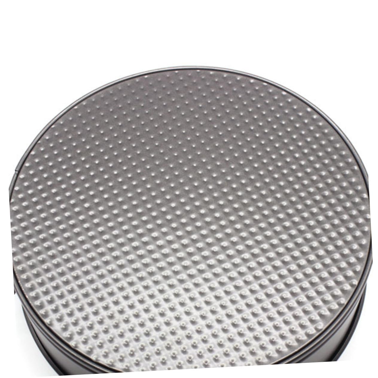 6 Pièces Lot de Moules Pâtisserie Ronds avec Charnière Active Antiadhésifs Acier Plateau à Fond Alvéolé pour Gâteaux Non Collants Adaptés Aux Anniversaires Mariages et