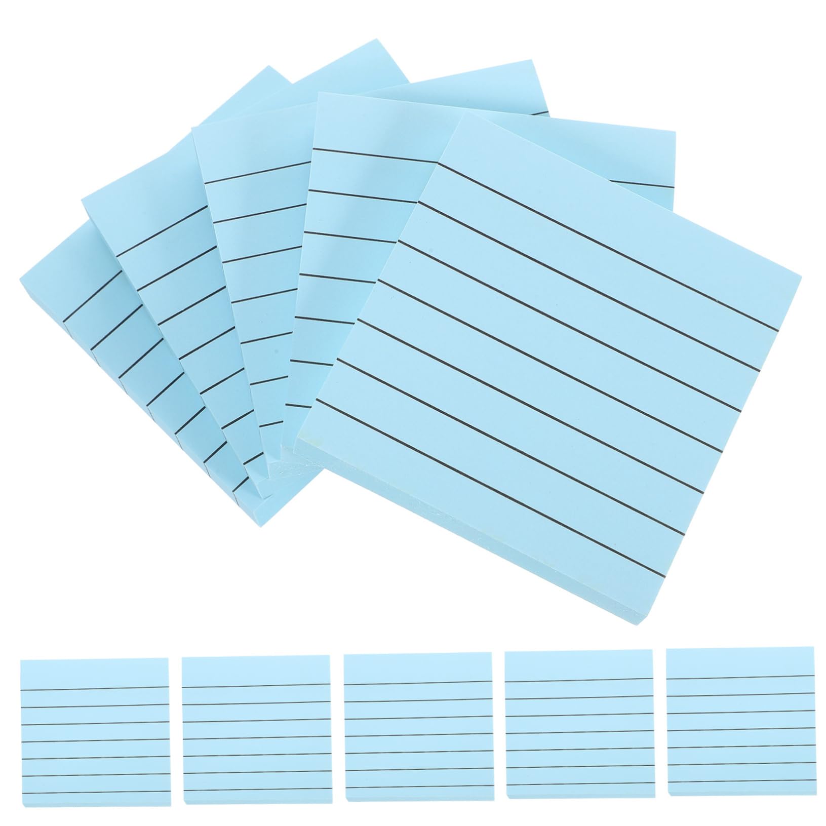Notes adhésifs colorés avec lignes Uonlytech (20 pièces) pour une planification claire - 8