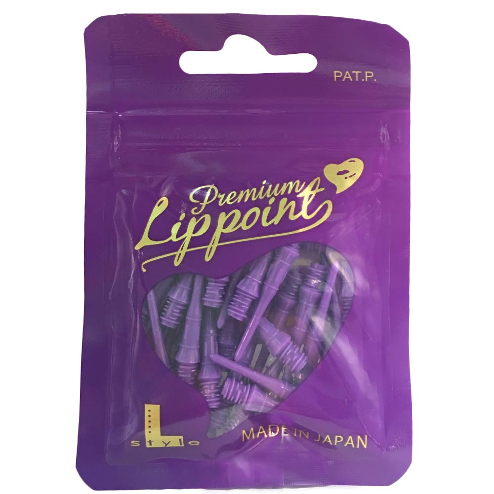 Amazon | L-style チップ Premium Lippoint パープル 30本入り 2BA