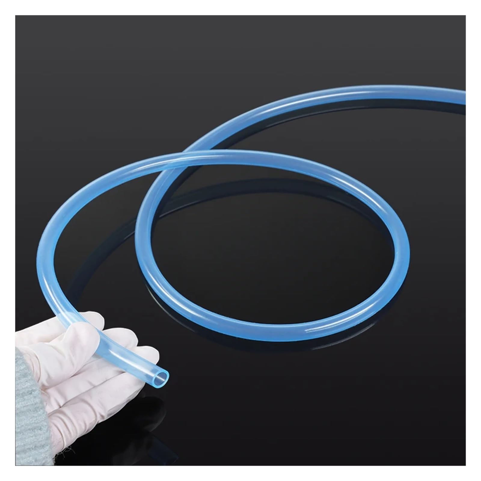 Tuyau flexible en silicone bleu ciel de 1 à 10 m for aquarium, irrigation à l'air, raccord for tuyau d'arrosage, tuyau en caoutchouc(10 meters,ID 3mm x OD 5mm)