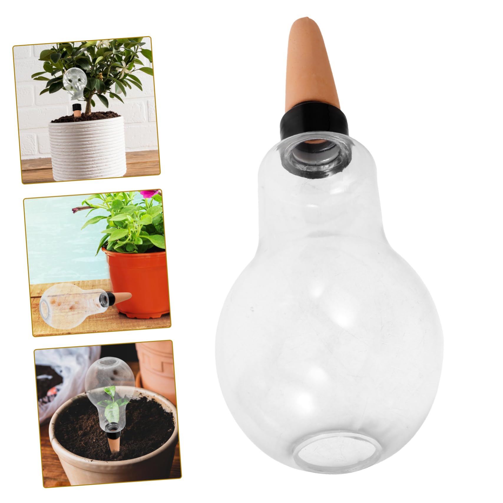 BESPORTBLE 6piezas Automático Sistema De Riego para Plantas Goteros para Interiores y Exteriores Bolas De Riego para Suculentas y Plantas De Interior y Práctico