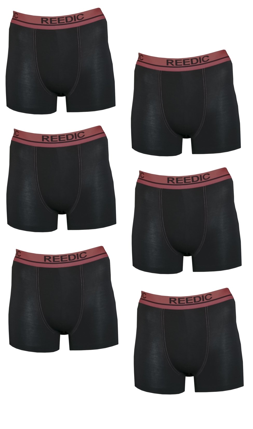 Boxer da uomo Modal, confezione da 6 6 x nero M