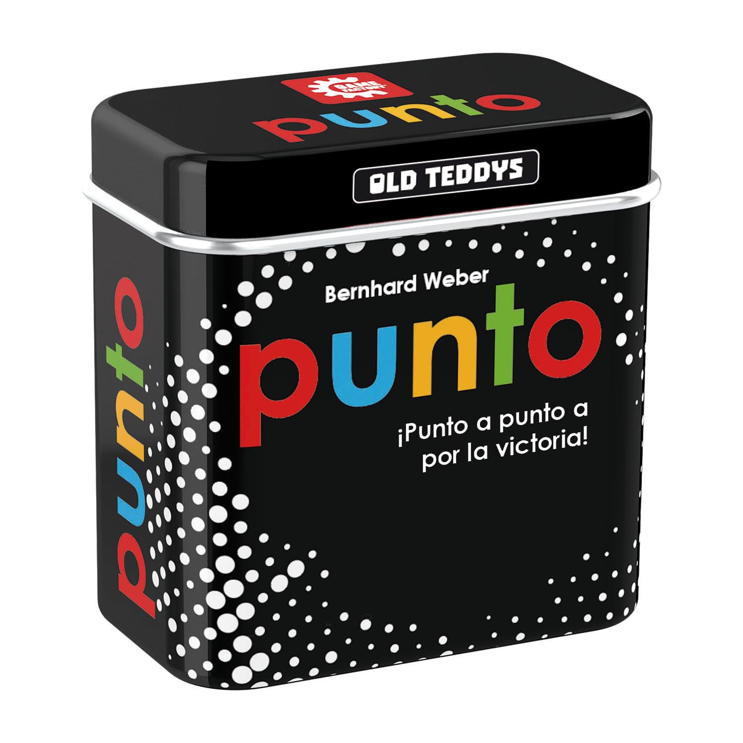 Old Teddys/Game Factory 6349 - Punto, Juego de Cartas de Bolsillo, 5 en Raya. Más 8 años