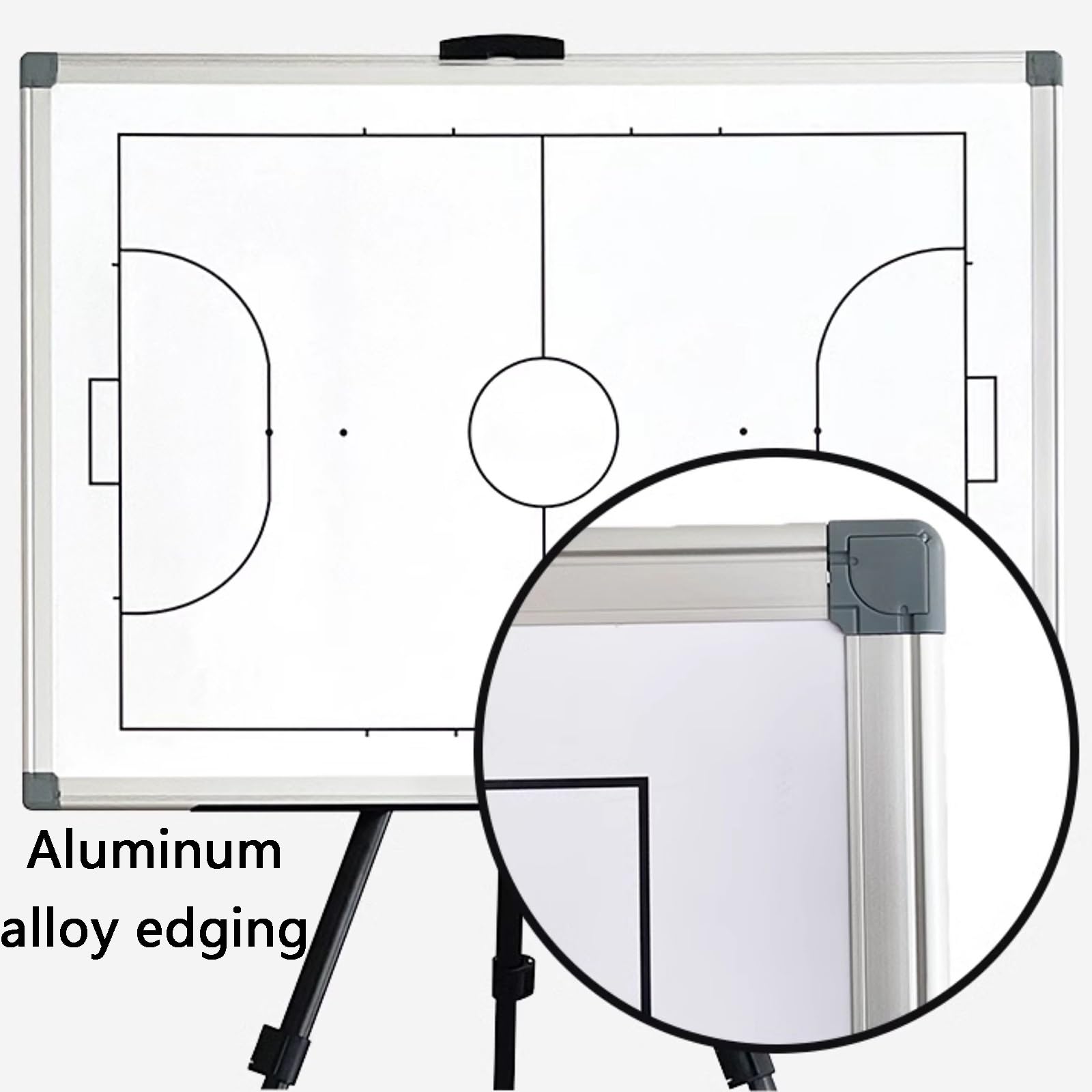 Lavagna Tattica per Allenatori, Portablocco da Calcio for Allenatori, Facile Scrivere e Cancellare, con treppiede Borsa for Il Trasporto, for la Competizione