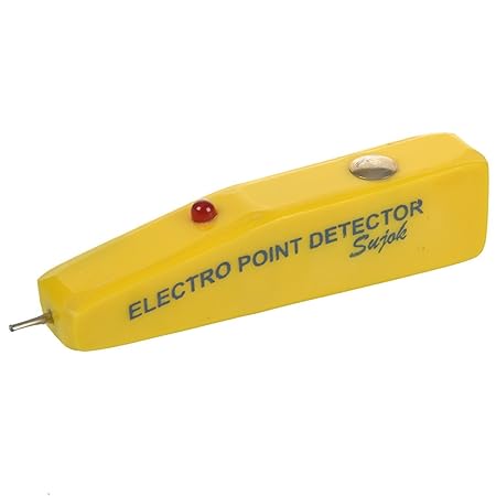 Acupressure Health Care System Plastic Electro Point Detector, Yellow