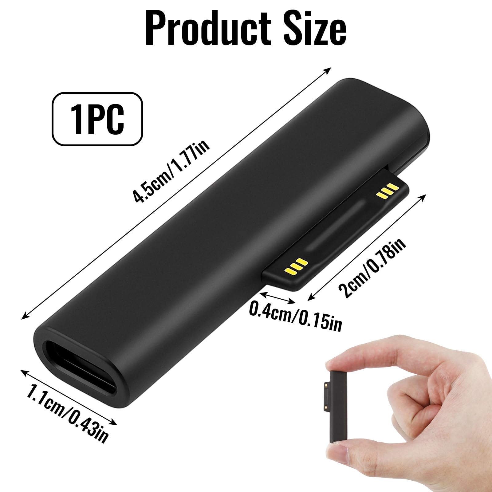 CYD 15V 102W Notebook Caricatore CA Per Microsoft Surface Go 3 - Foto 10