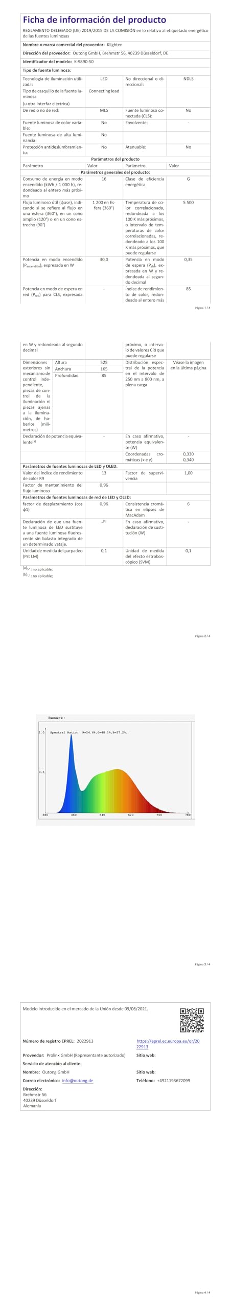 Klighten LED Lámpara de Espejo LED 50cm, Lámpara de Espejo 16W 1200 LM,Lamparas Espejo Giratorias para Baño IP44,Aplique de Espejo de Baño, Blanco Frio 5500K, Chrome