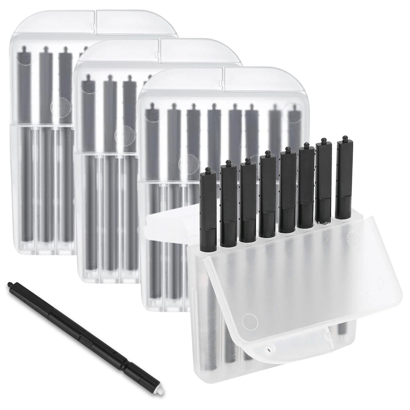 Filtros de cera para audífonos, accesorio de herramienta de limpieza para audífonos con filtro protector de cera Phonak, Widex y resound (32 piezas de 1,3 mm)