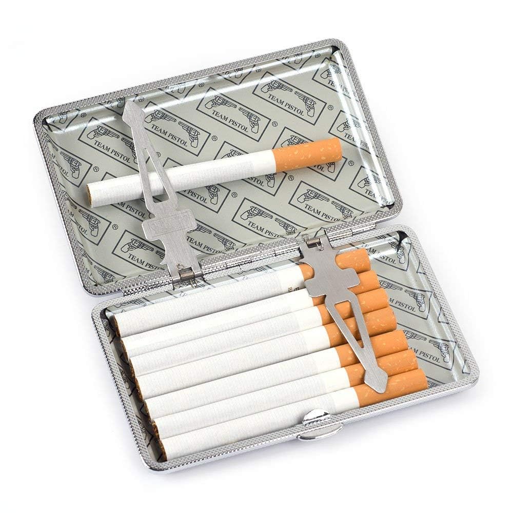 eam cigarette case Lot Vintage silver cigarette case, Hallmark