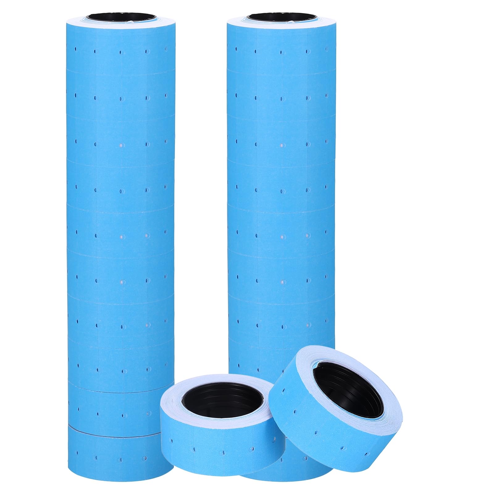 PATIKIL Price Gun Labels for Mx-5500, (20 Roll 10000Pcs, Blue), Sticky Price Marker Label Stickers Blank Tag Stickers, Suit for - Retail Shop Office