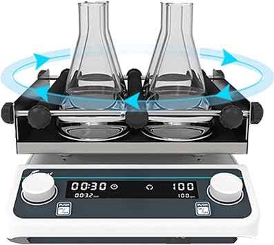 COMAAM Lab Equipment Mixer,Laboratory Orbital Oscillator with Adjustable Speed and Timing Function Lab Shaker Multi-Purpose Swing Mixer,LS-40Pro