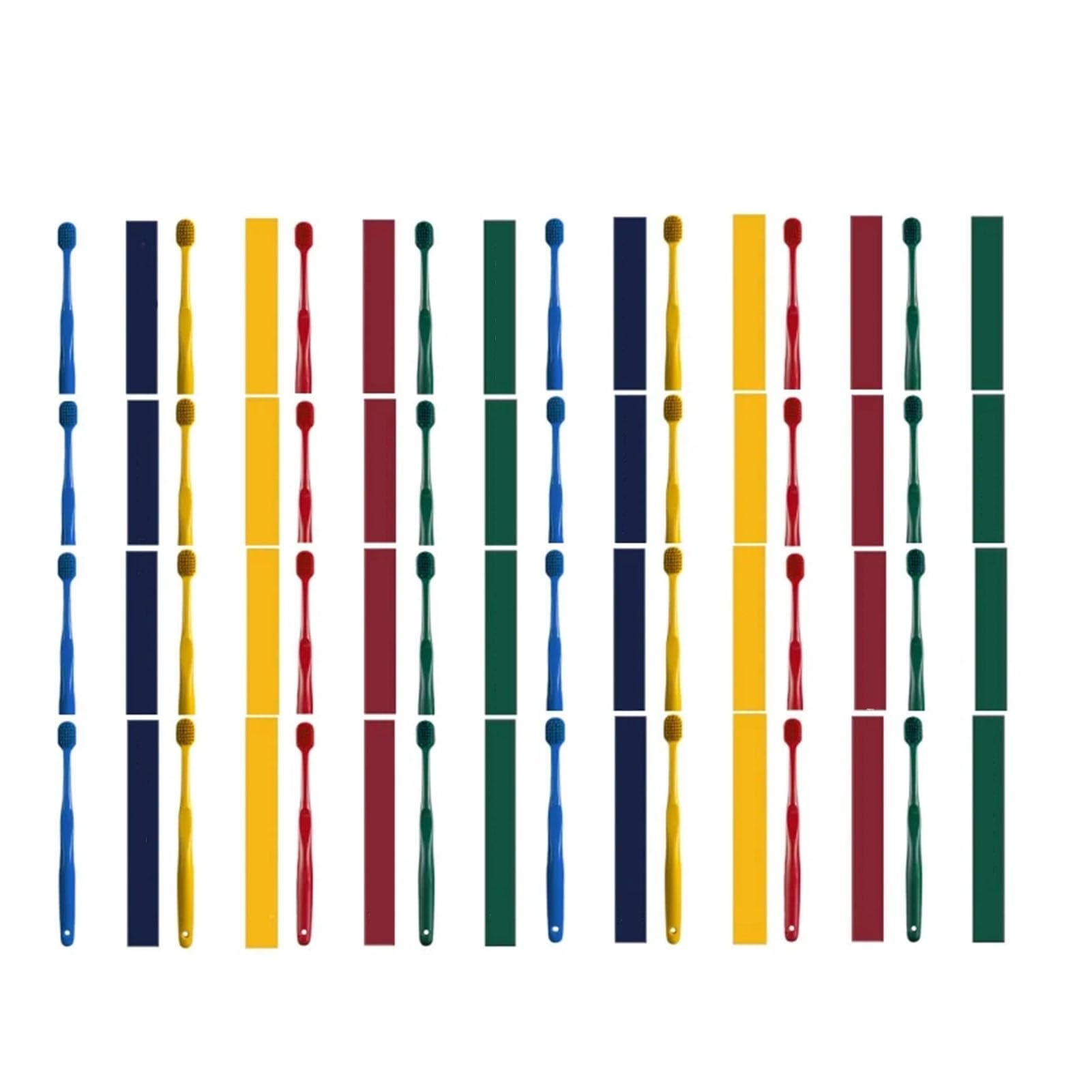 Spazzolino da denti for la pulizia dei denti, famiglia, coppie, peli fini e morbidi, viaggi, uomini donne, posteriori