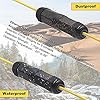 VCE Waterproof RJ45 Coupler IP68, CAT6/CAT5E/CAT5 Female to Female Coupler Connector Shielded 8Pin for Outdoor Ethernet LAN Cable 2-Pack, 5.3 in #2
