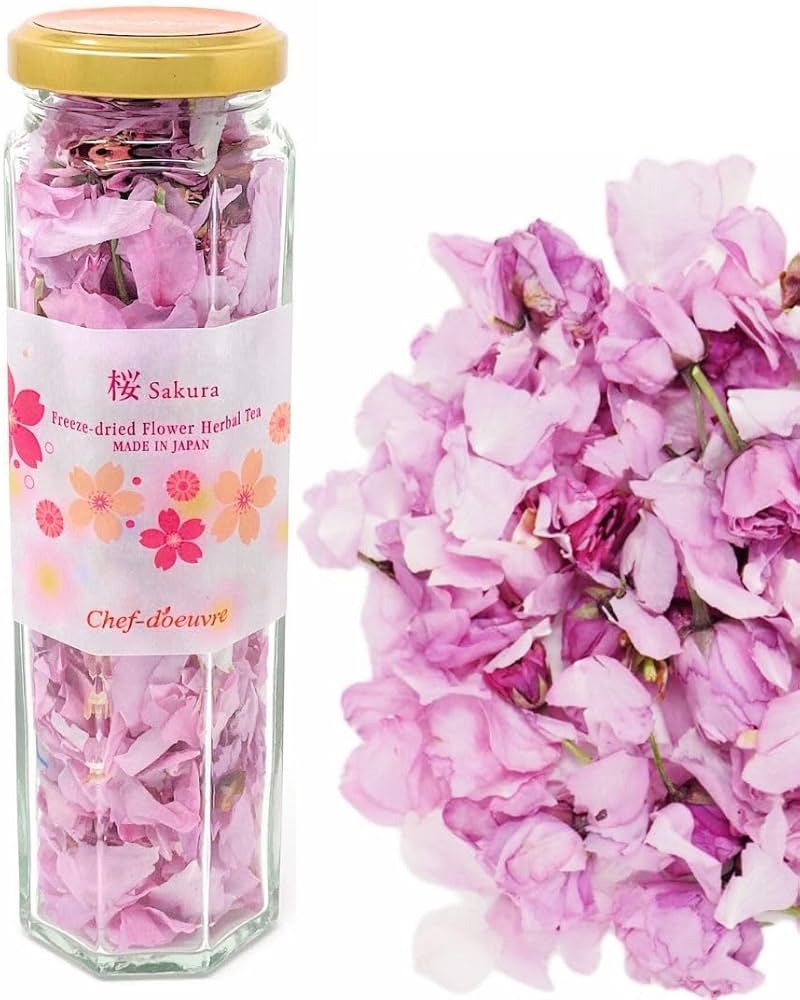 Amazon | シェドゥーブル 日本産フリーズドライ「桜花」Freeze-dried Amazon | シェドゥーブル 日本産フリーズドライ「桜花」Freeze-dried