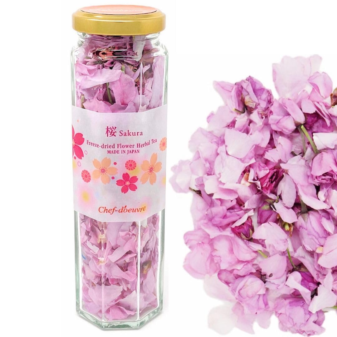 桜花 Amazon | シェドゥーブル 日本産フリーズドライ「桜花」Freeze-dried