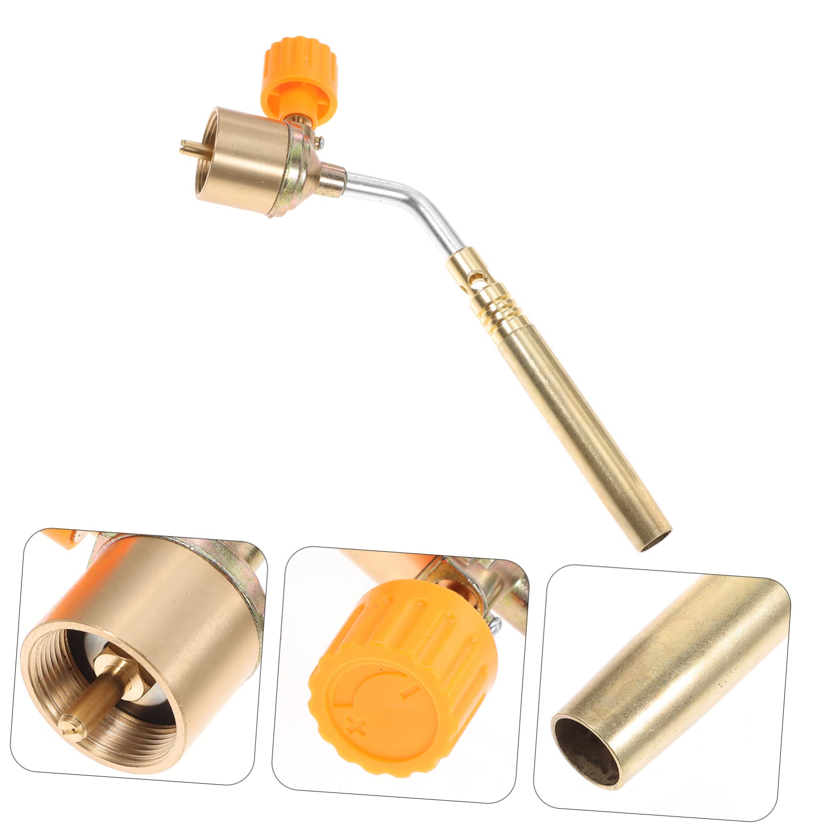 STOBAZA Welding Torch Flame Lighter Flame Thrower Torch Lighter for Crafts Torch Mini Small Lighter Mini Welder Heating Tool Gas Welding Torch Propane Torches Mini Lighter Copper