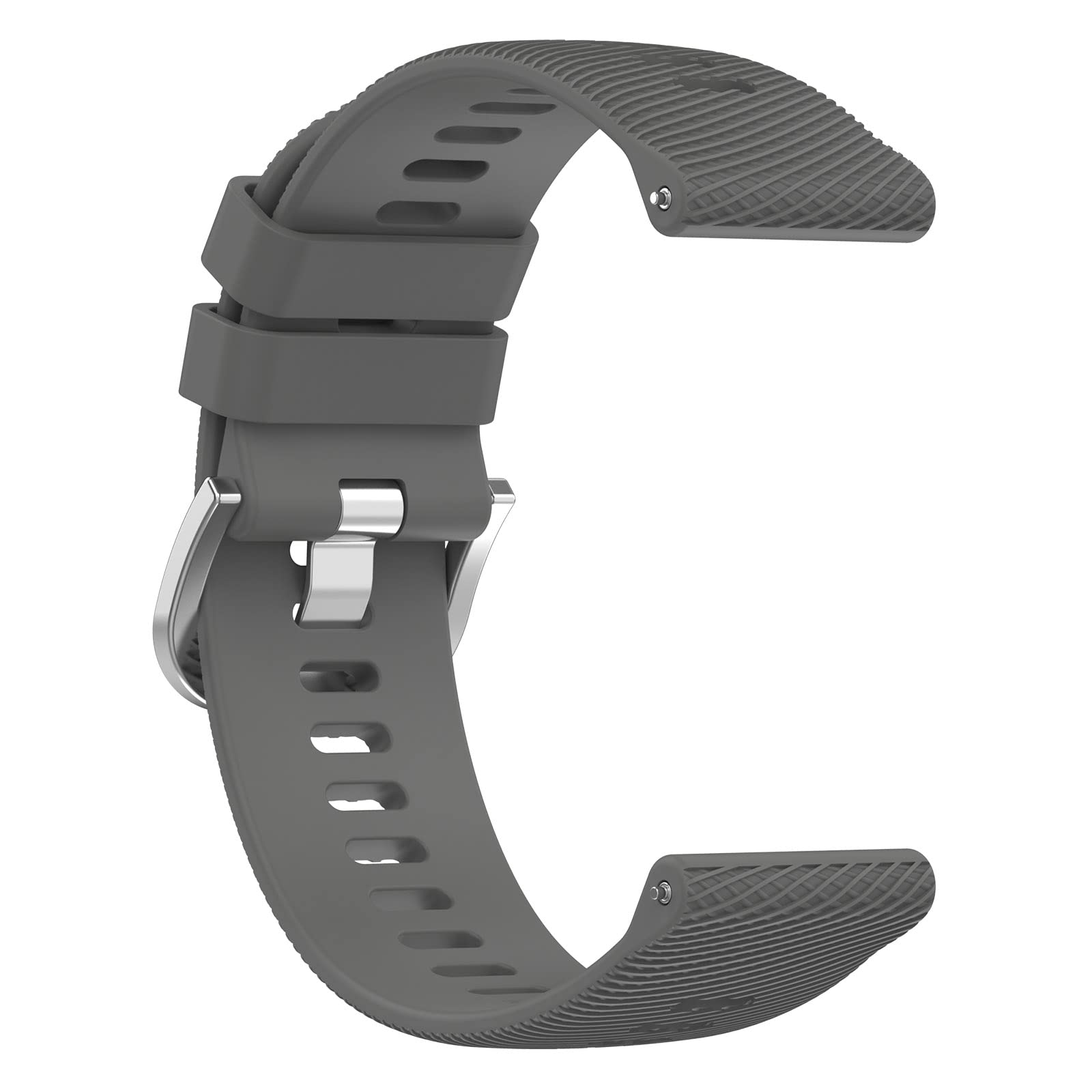 Silikonowy pasek do zegarka Garmin Forerunner 265/255 / Venu 2, 22 mm, Brak kamienia szlachetnego
