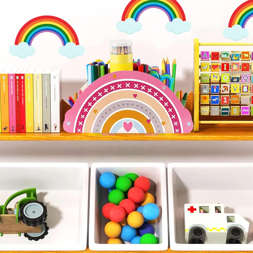 Organisateur De Bureau En Bois | Tiroir De Rangement Pour Papeterie Et