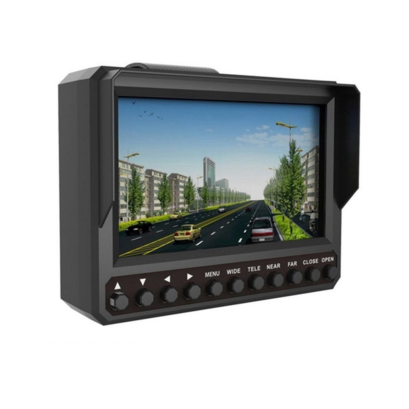 Probador de CCTV para instaladores de cámaras analógicas AHD y TVI con pantalla LCD de 4.3 pulgadas