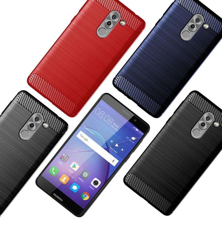 Image of Hybrid Carbon Fiber Back Case for Honor 6X (Black)