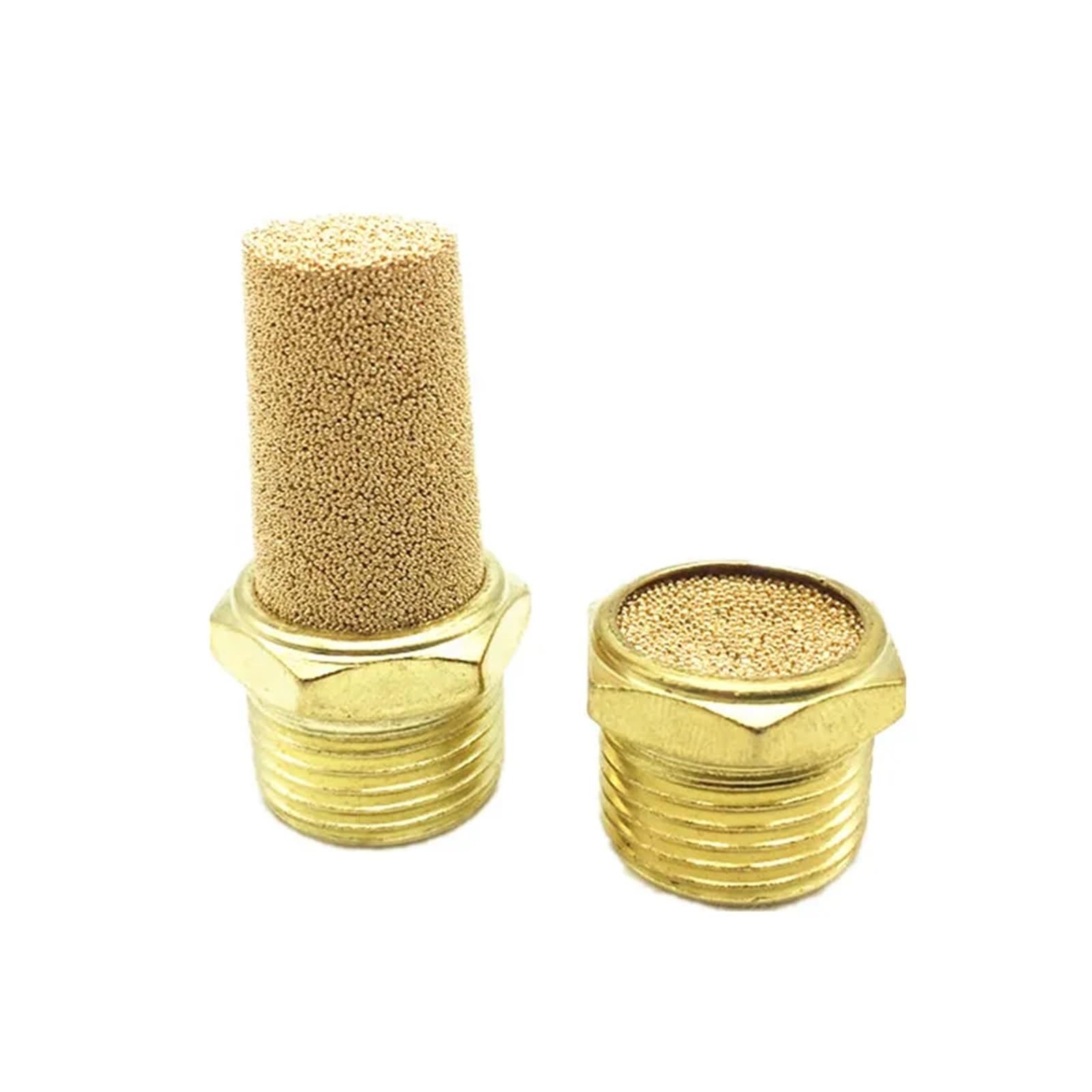 10 TEILE/LOS pneumatische schalldämpfer pneumatische armaturen 1/8 "1/4" 3/8 "1/2"(BSL,3/8")