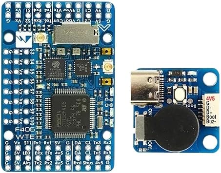 YILIANDE for Matek for MATEKSYS F405-WTE F405 Flight Controller with 2-6S LiPo for OSD Blackbox ArduPilot for INAV for RC Drone F405-WSE Updated