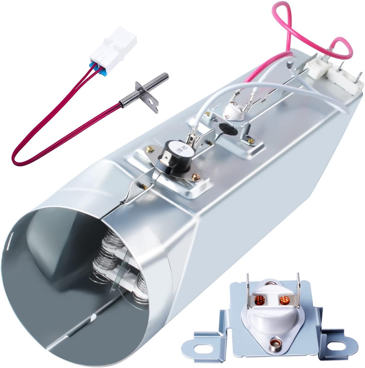 Blасk Frіdау - 50% оƒƒ Podoy Dryer Heating Element Assembly 5301EL1001J and 6931EL3003D Thermal Fuse, 6323EL2001B Thermistor, Compatible with LG, Replace for 5301el1001A, AP4439759, 5301EL1001H, 5301EL1001E, 5301EL1001G