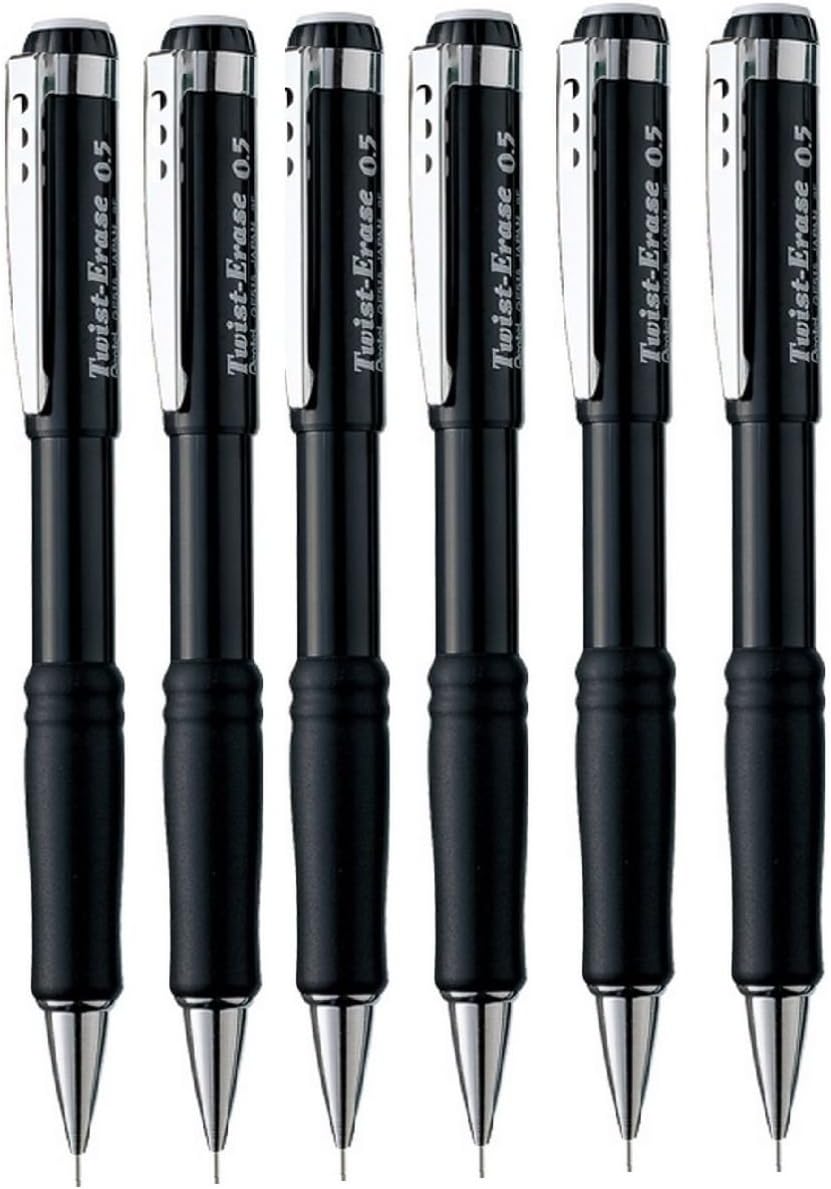 Pentel 0.5mm Lead Size Twist Erase Automatic Pencil Mechanical Drafting