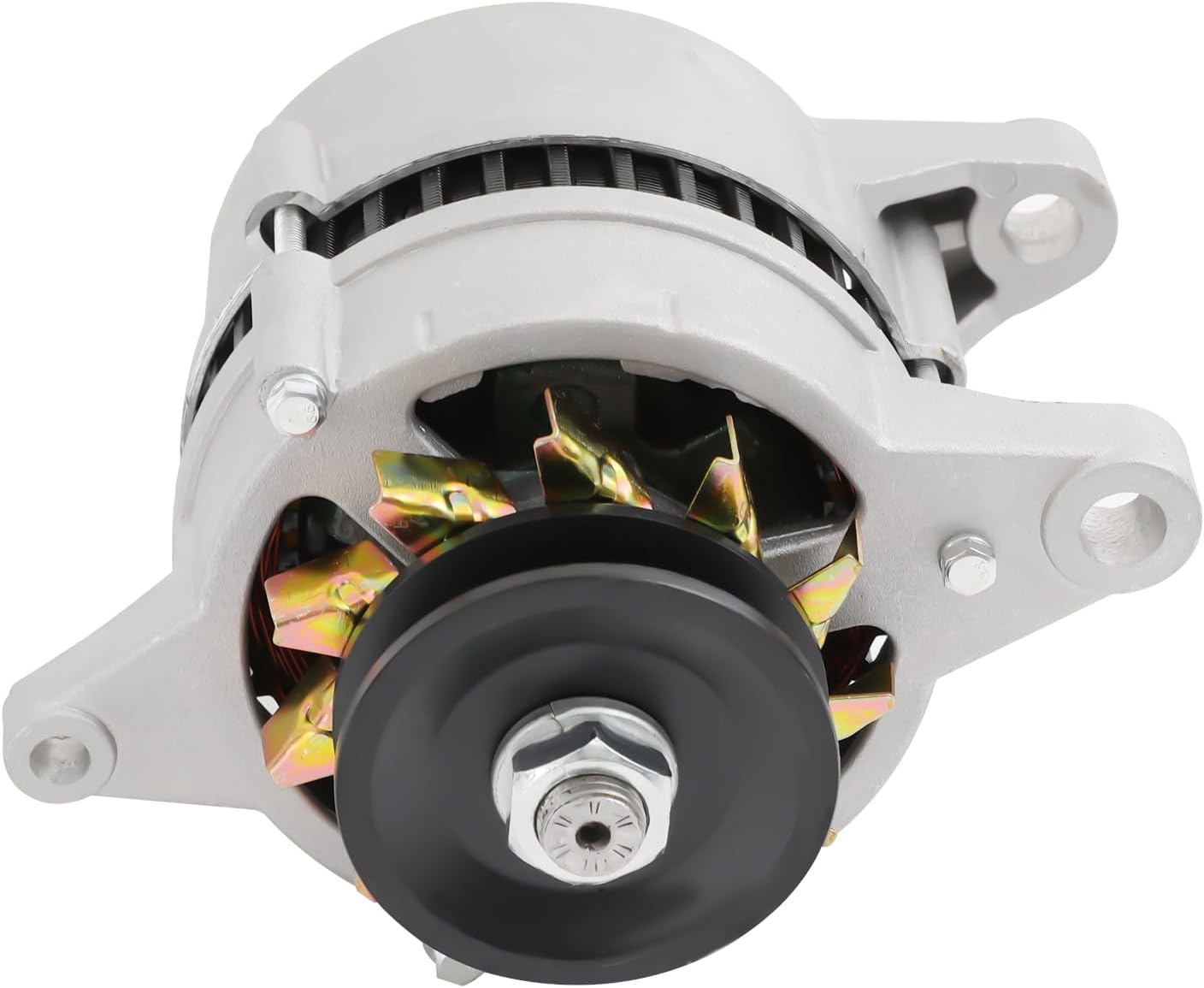 Permanent Magnet Alternator Generator, Permanent Magnet Synchronous Generator Built-In Voltage Stabilizer 1500W 12V PMA Low RPM Alternator for Charging Lighting Various Of Cars Tractors