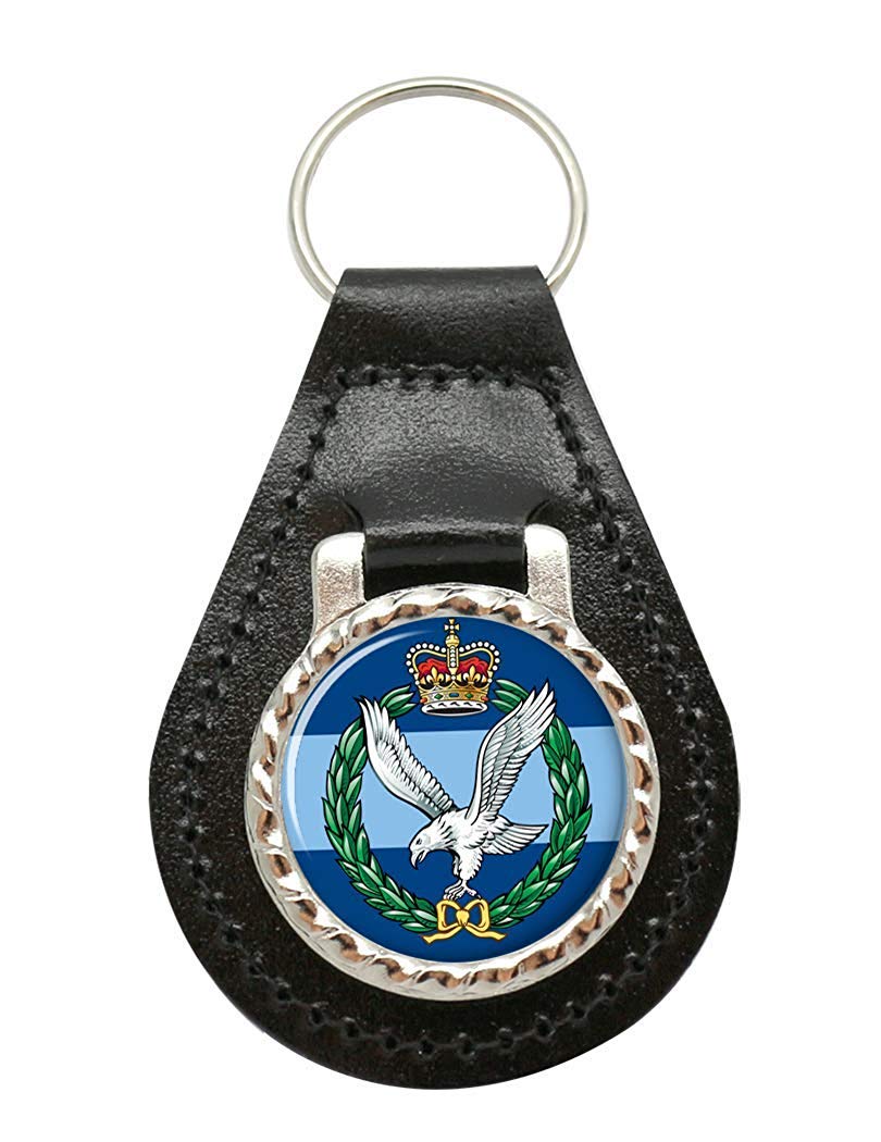 Giftshop UK Army Air Corps, British Army Leather Key Fob