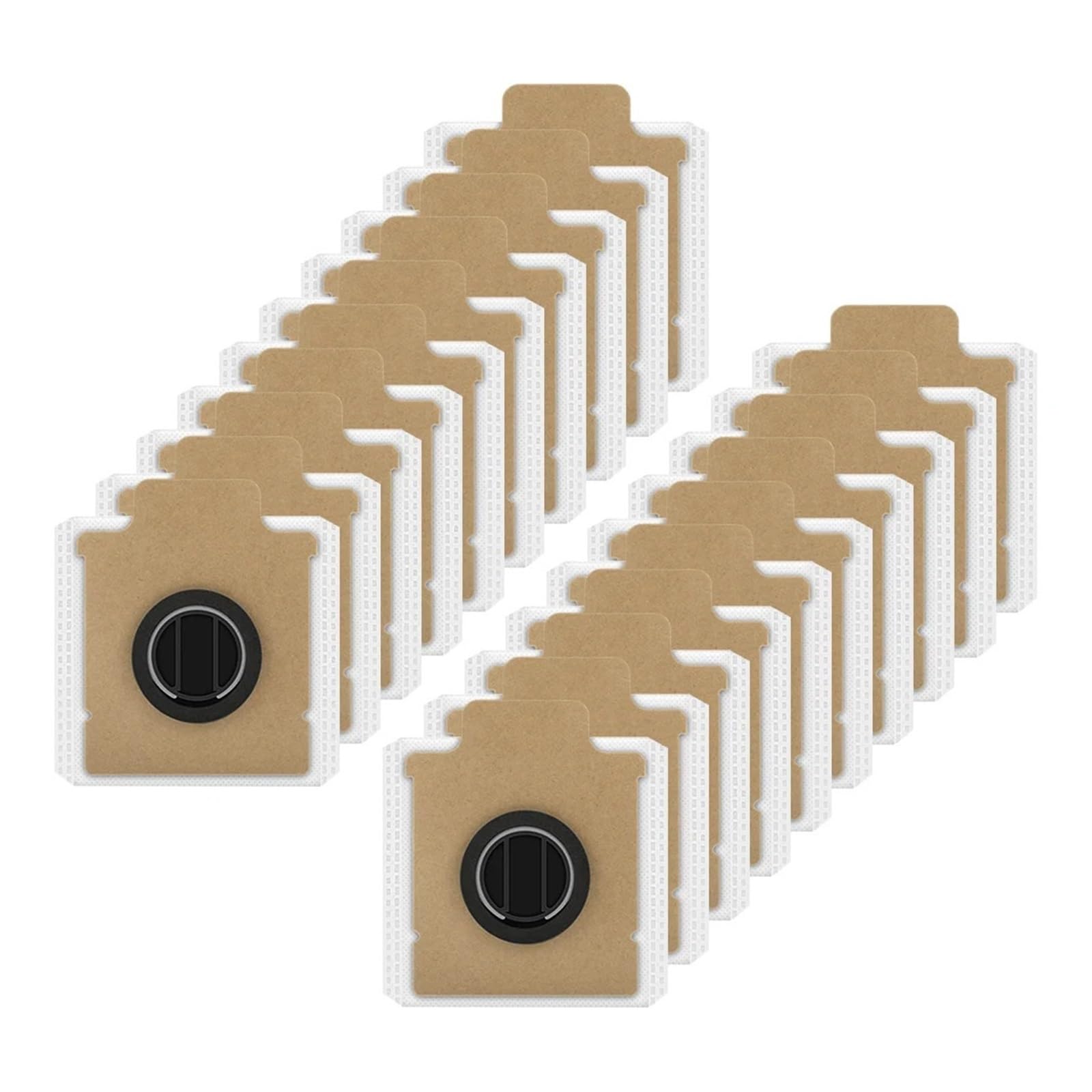 OUNCU Assembly Dust Bag,Compatible For Dreame Z10 Station / Z20 Station / Z40 Station Vacuum Cleaner Parts(20 pcs)