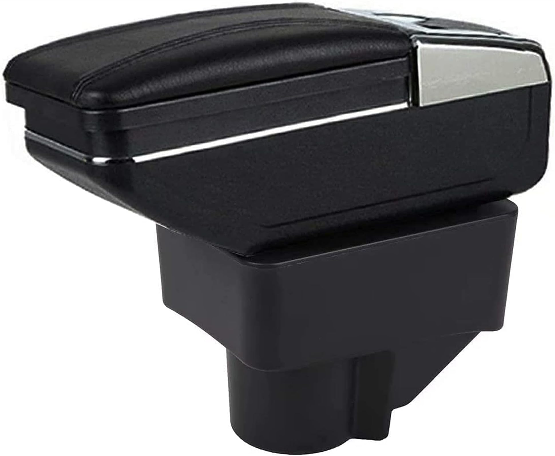 XHSM Central Armrest For ford for Fiesta 2008-2018 Car Center Console Armrest Box Storage Box Accessories With Cup Holder Car Armrest (Color : 1)