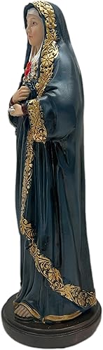 Miniatura 2 de Virgen de Los Dolores Mater Dolorosa Estatua Católica de Santa Santa Religiosa Decoración para el Hogar 12 pulgadas