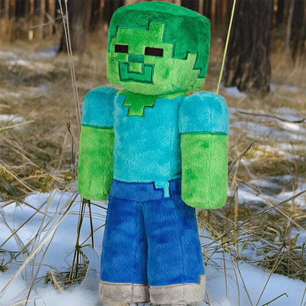 The Plushie Guy Zombie Plushie Stuffed Toy Medium 12 Inches