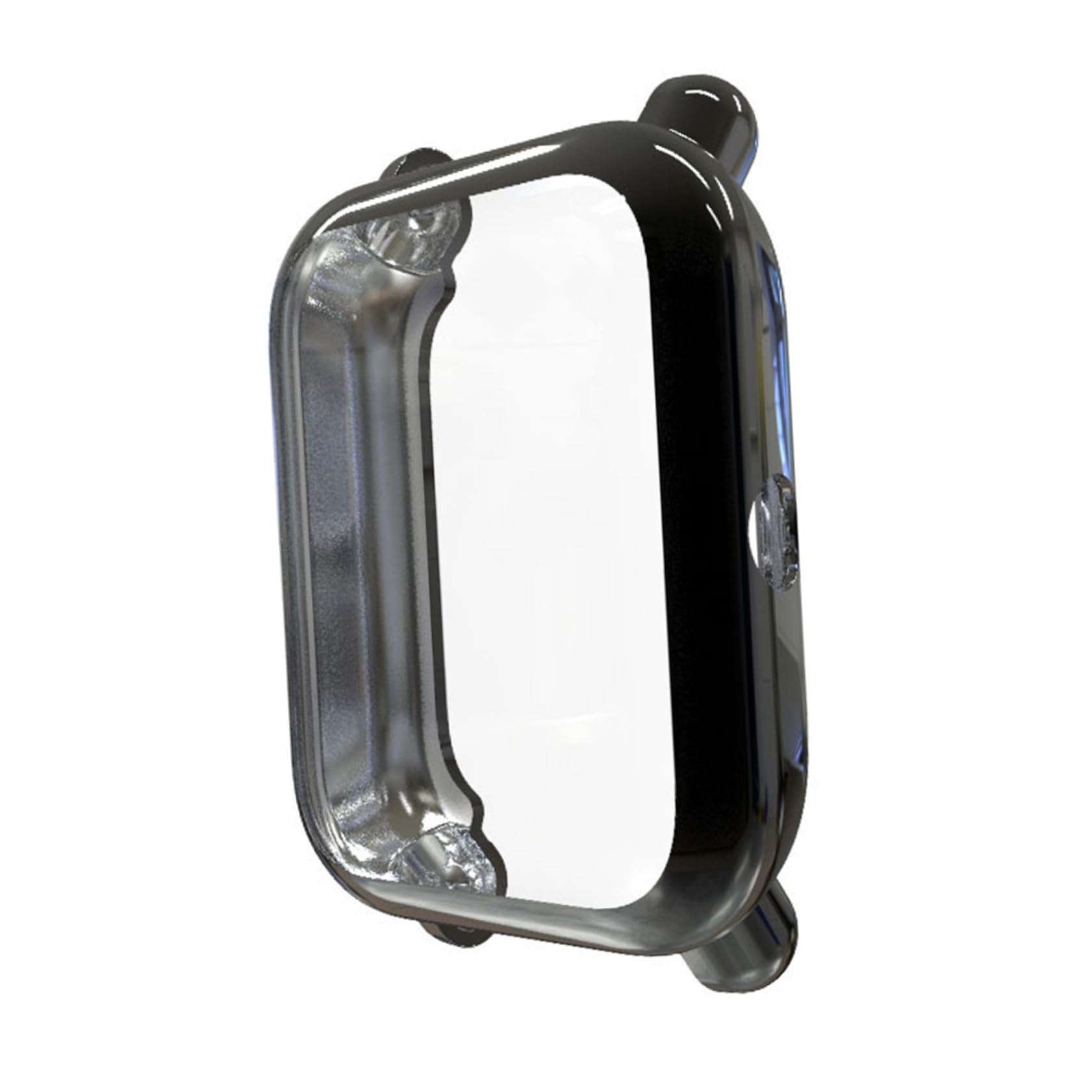 Funda de TPU Huawei Smartwatch VILLCASE con bordes plateados refinados 8