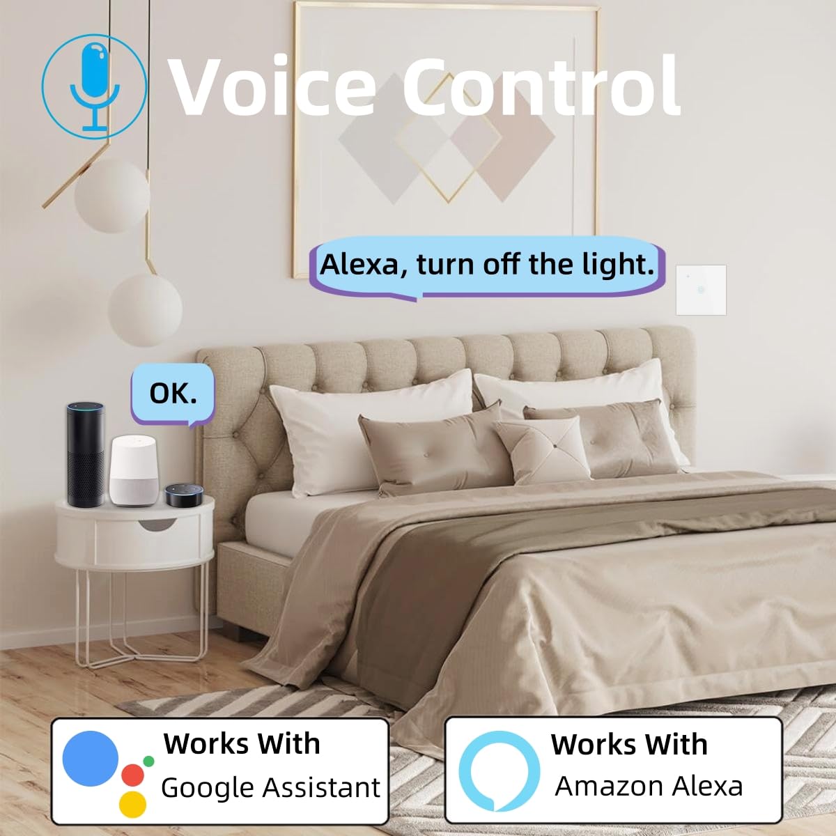 Lancoon Touch Light Switch - Image 3