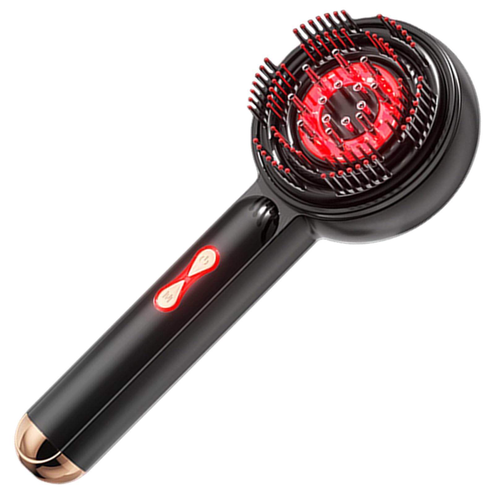 Red Light Scalp Massager Comb,Microcurrent Oil Applicator Electric
