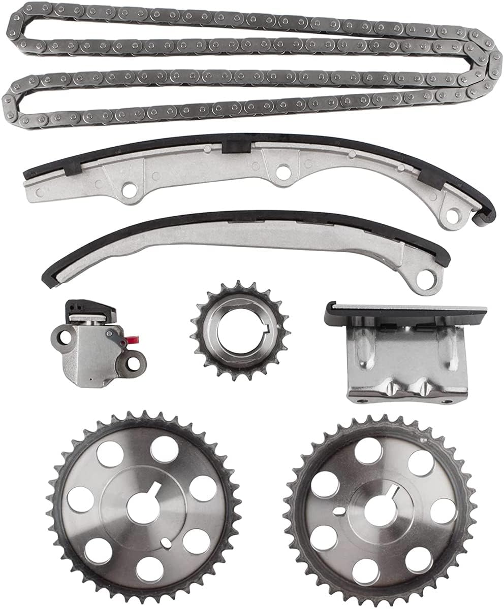 TK5030 Timing Chain Kit for Saturn SC 1991-1992 SL2 1991-1998 SC2 SW2 1993-1998 1.9L 116CI DOHC L4 16V, 9-4189S TK801 21000280