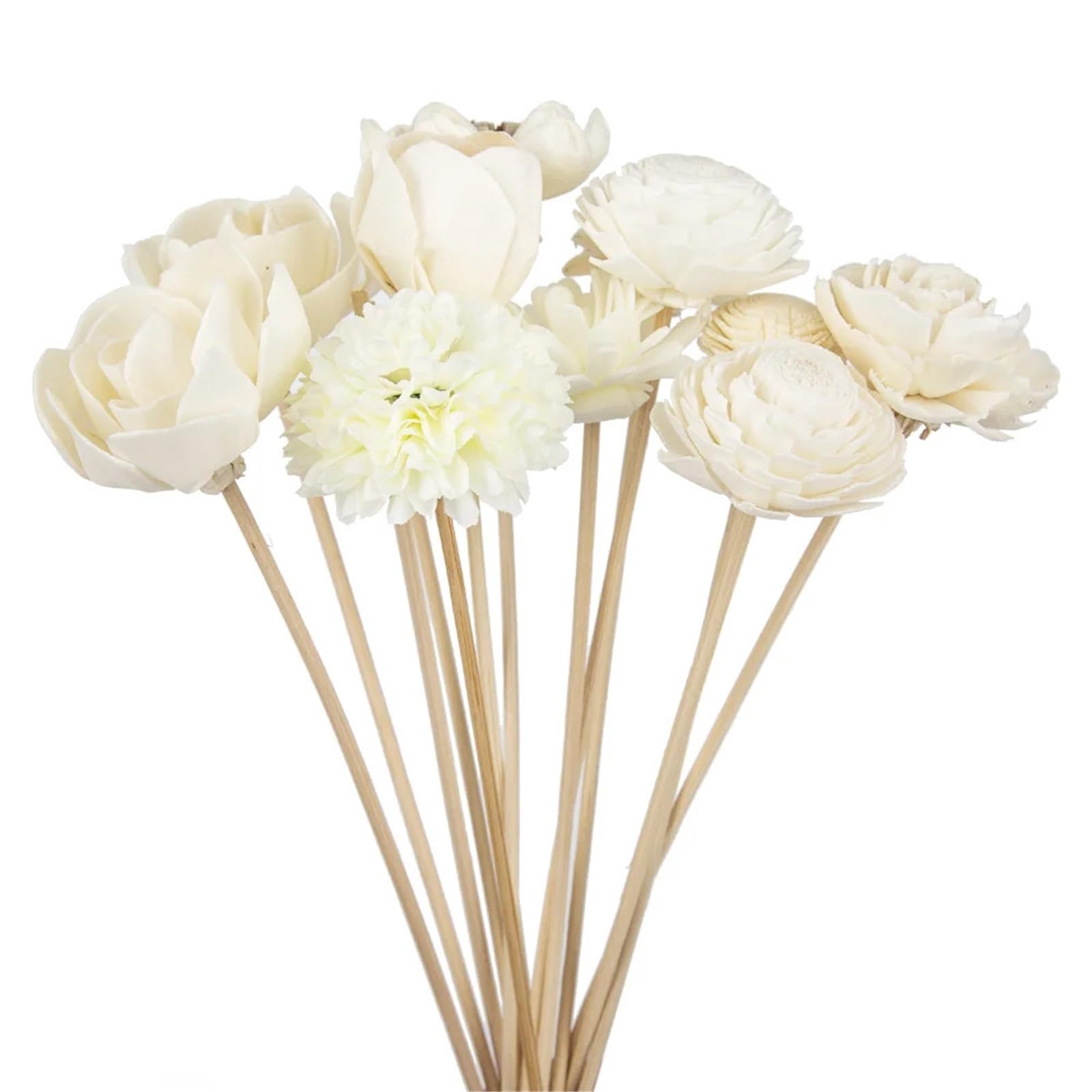 XUCZHAI 1 Set Flower Rattan Sticks Fireless Fragrances Reed Diffuser Stick Diy Ornaments Home Decor