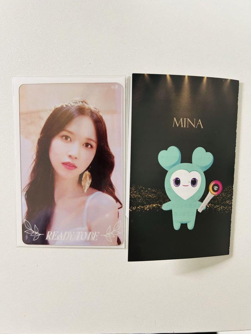 Amazon.co.jp: TWICE FC限定 READY TO BEオフラインくじトレカ ミナ