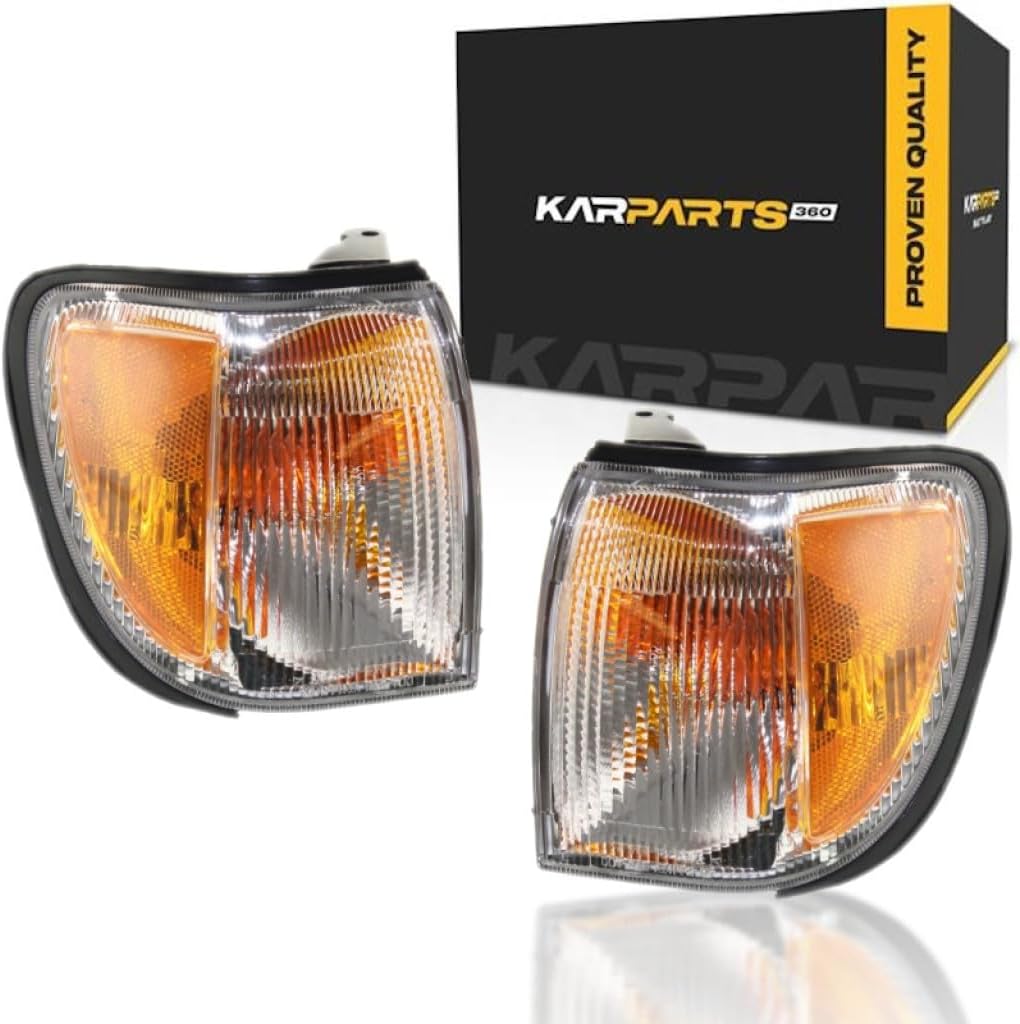 For 1999-2003 Nissan Pathfinder Pair Driver and Passenger Side Turn Signal/Side Marker Light With Bulbs DOT Certified Included NI2520127 NI2521127 | 26125-2W625 26120-2W625 ;