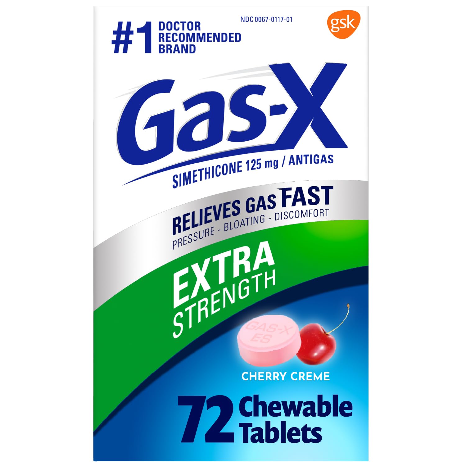 Gas-X Extra Strength Chewable Tablets