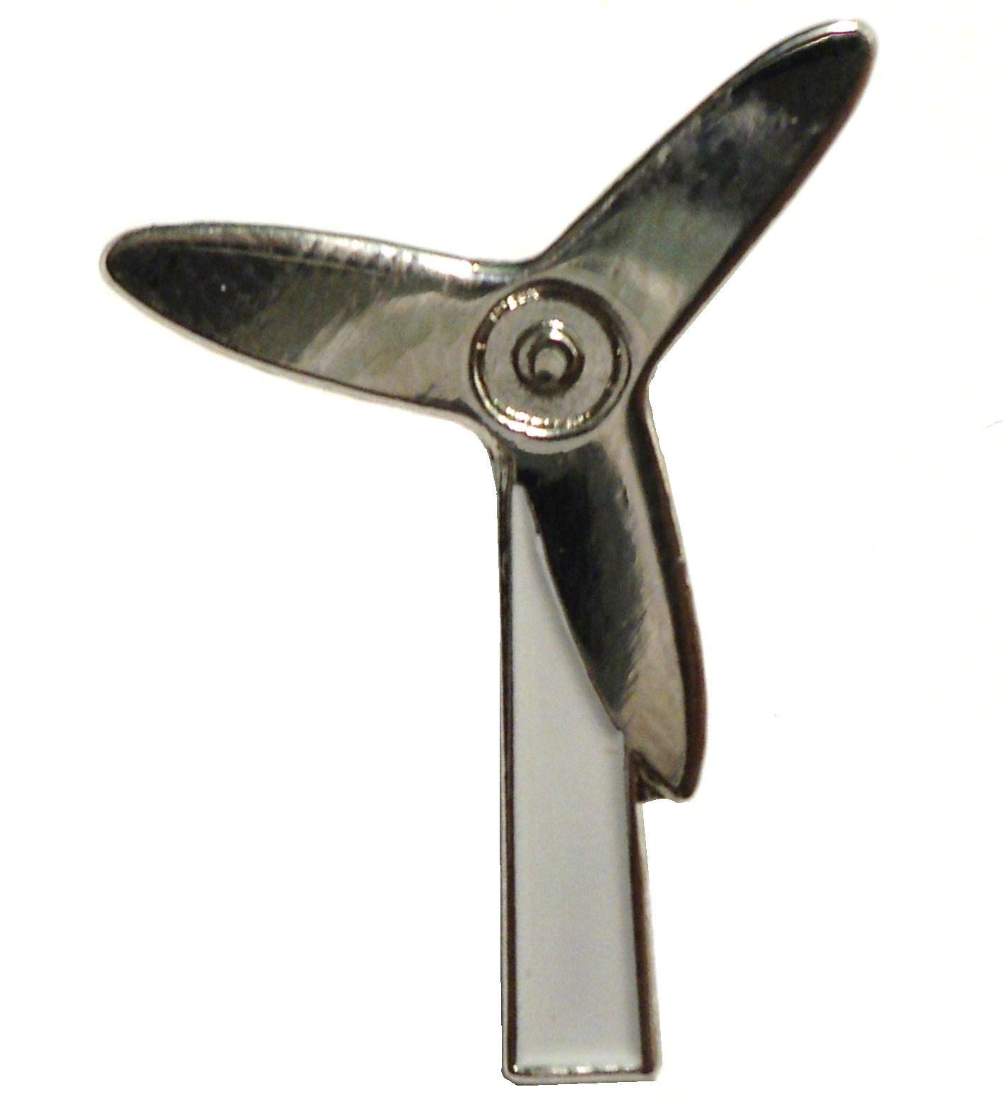 Wind Powered Turbine Electrical Generator 25mm Metal Enamel Badge