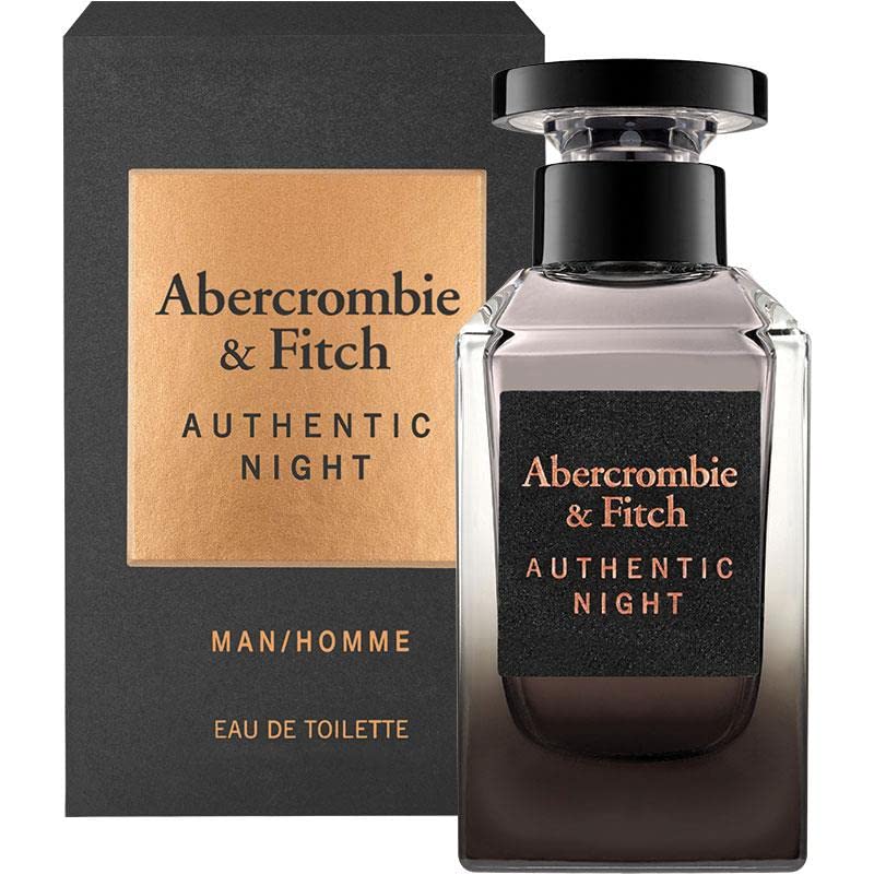 Abercrombie & Fitch Authentic Night EDT 30 ml para hombre